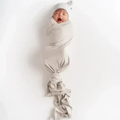 Kyte Baby Baby Hats*- Bamboo Baby Knotted Cap In Oat