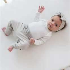 Kyte Baby Baby Onesies & Bodysuits*- Long Sleeve Bodysuit In Cloud