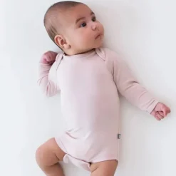 Kyte Baby Baby Onesies & Bodysuits*- Long Sleeve Bodysuit In Blush