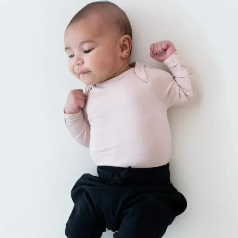 Kyte Baby Baby Onesies & Bodysuits*- Long Sleeve Bodysuit In Blush