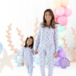 Kyte Baby Baby Sleepwear*- Long Sleeve Pajamas In Mermaid