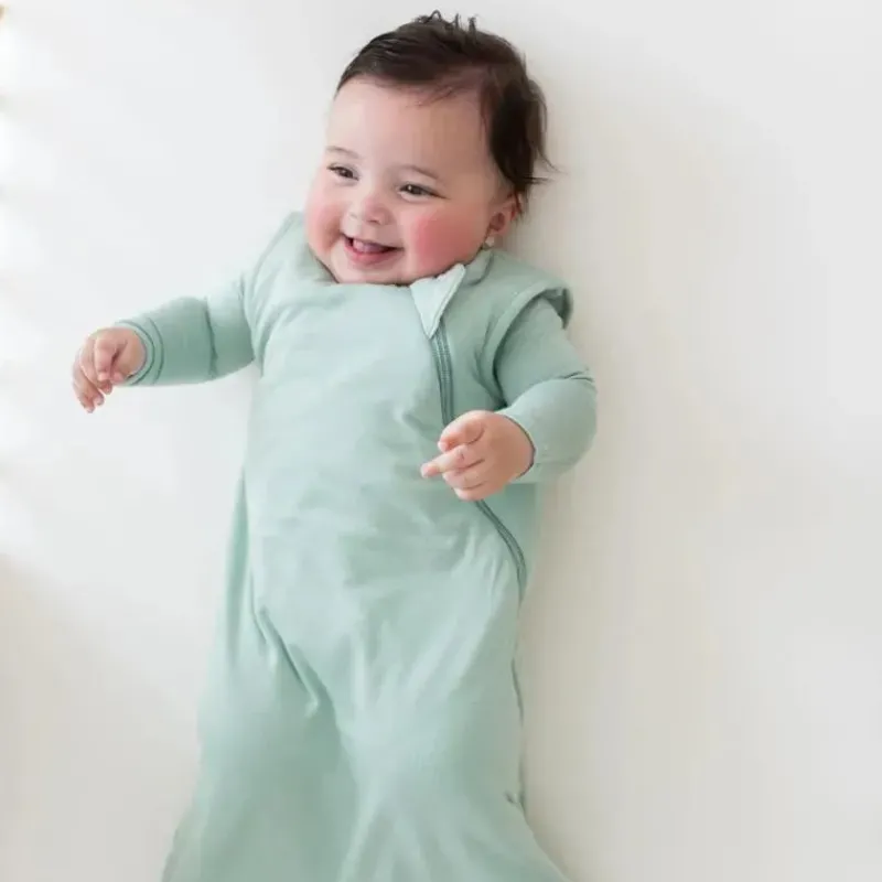 Kyte Baby Swaddles & Wearable Blankets*- Original Bamboo Sleep Bag 1.0 Tog Small Sage