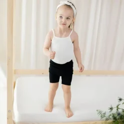 Kyte Baby Baby Onesies & Bodysuits*- Ribbed Spaghetti Strap Bodysuit In Cloud, 6-12M