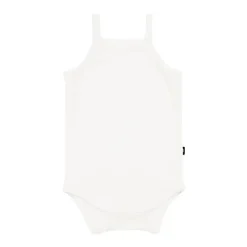 Kyte Baby Baby Onesies & Bodysuits*- Ribbed Spaghetti Strap Bodysuit In Cloud, 6-12M