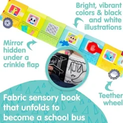 Lamaze Books, Music & Dvds*- Accordion Bus On-The-Go Playmat Sensory Baby Toy