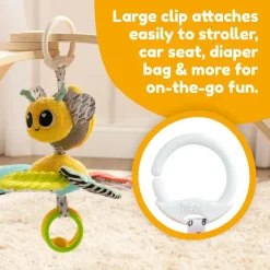 The First Years Stroller & Car Seat Toys*Lamaze - Buzzy The Bee Clip & Go