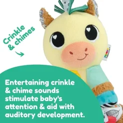 Tomy Stroller & Car Seat Toys*Lamaze - Carson Clydesdale Clip & Go