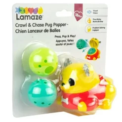 Lamaze Paw Patrol*- Crawl & Chase Pug Popper™ - Sensory Baby Toy