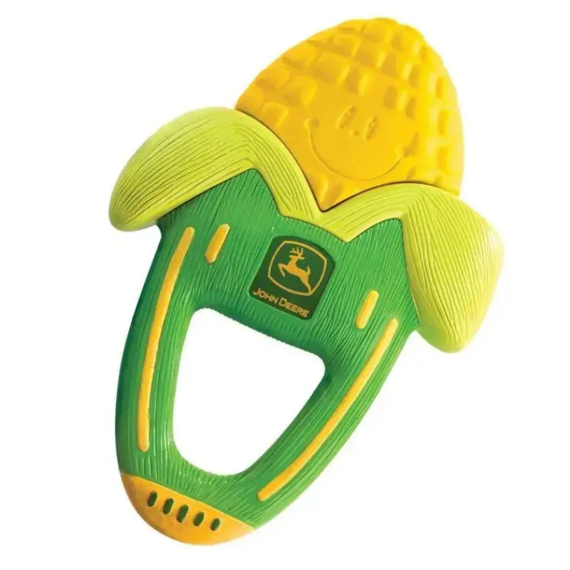 Lamaze Rattles & Teethers|Toys For 0-12 Months*- John Deere Massaging Corn Teether