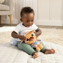 The First Years Stroller & Car Seat Toys*Lamaze - Lovey The Pug Clip & Go