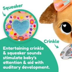 The First Years Stroller & Car Seat Toys*Lamaze - Lovey The Pug Clip & Go