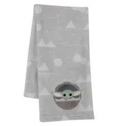Lambs u0026 Ivy Star Wars*Lambs & Ivy - Baby Appliqued Blanket, The Child Baby Yoda