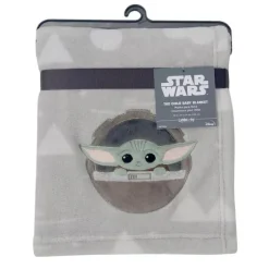 Lambs u0026 Ivy Star Wars*Lambs & Ivy - Baby Appliqued Blanket, The Child Baby Yoda