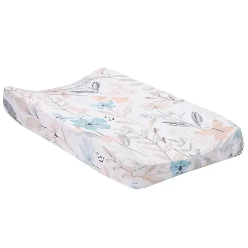 Lambs u0026 Ivy Crib & Bed Sheets*Lambs & Ivy - Baby Blooms Watercolor Floral/Butterfly Soft Changing Pad Cover