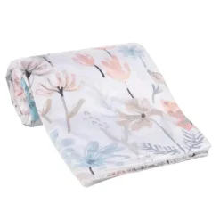 Lambs u0026 Ivy Crib & Bed Sheets*Lambs & Ivy - Baby Blooms Watercolor Floral/Butterfly Soft Fleece Baby Blanket