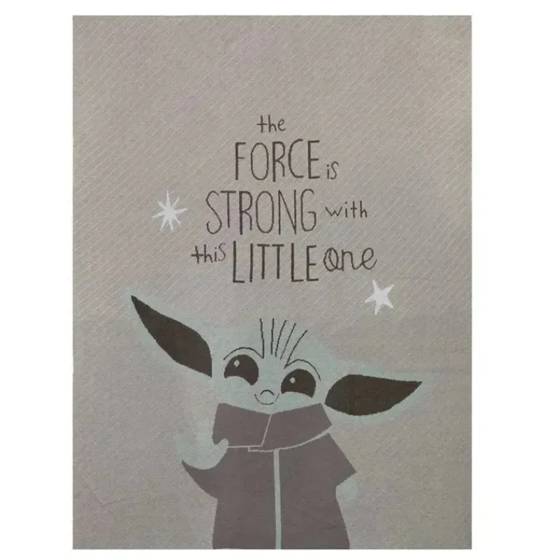 Lambs u0026 Ivy Star Wars*Lambs & Ivy - Baby Knit Blanket, The Child Baby Yoda