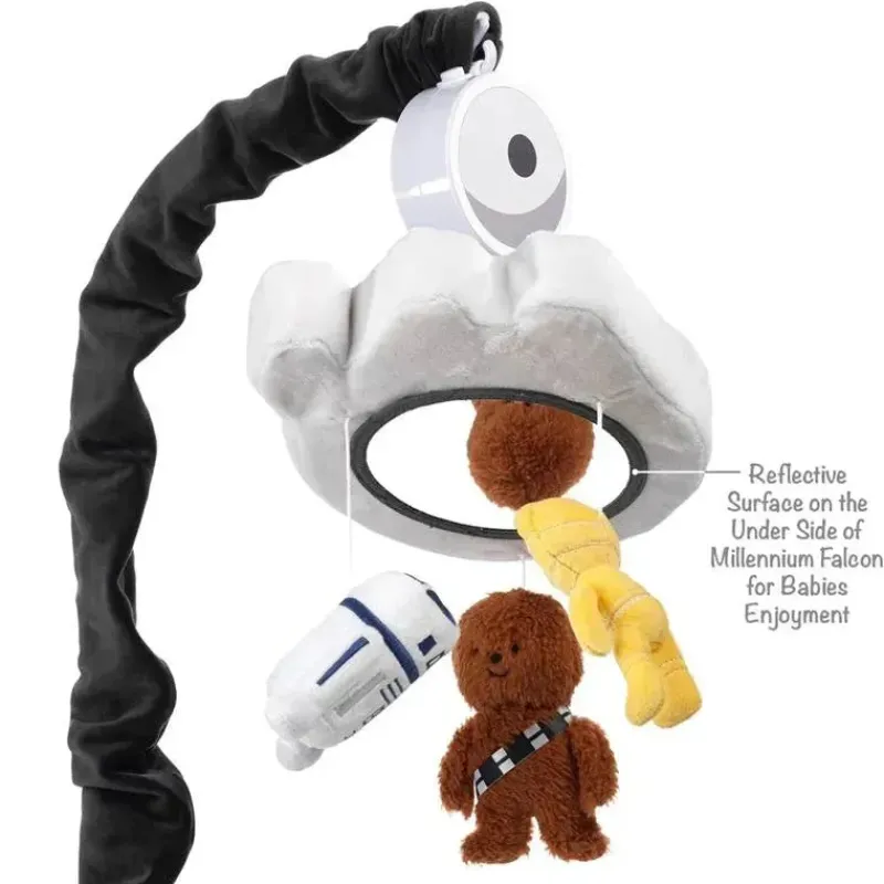 Lambs u0026 Ivy Star Wars*Lambs & Ivy - Baby Musical Mobile, Stars Wars Millennium Falcon