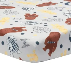 Lambs u0026 Ivy Star Wars*Lambs & Ivy - Baby Sheet, Stars Wars Millennium Falcon