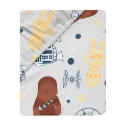 Lambs u0026 Ivy Star Wars*Lambs & Ivy - Baby Sheet, Stars Wars Millennium Falcon