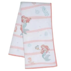 Lambs u0026 Ivy Disney Princess|Crib & Bed Sheets*Lambs & Ivy - Bedtime Originals Disney Baby The Little Mermaid White Baby Blanket, Ariel