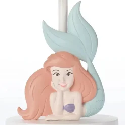 Lambs u0026 Ivy Disney Princess|Lighting*Lambs & Ivy - Bedtime Originals Disney Baby The Little Mermaid Ariel Lamp with Shade & Bulb