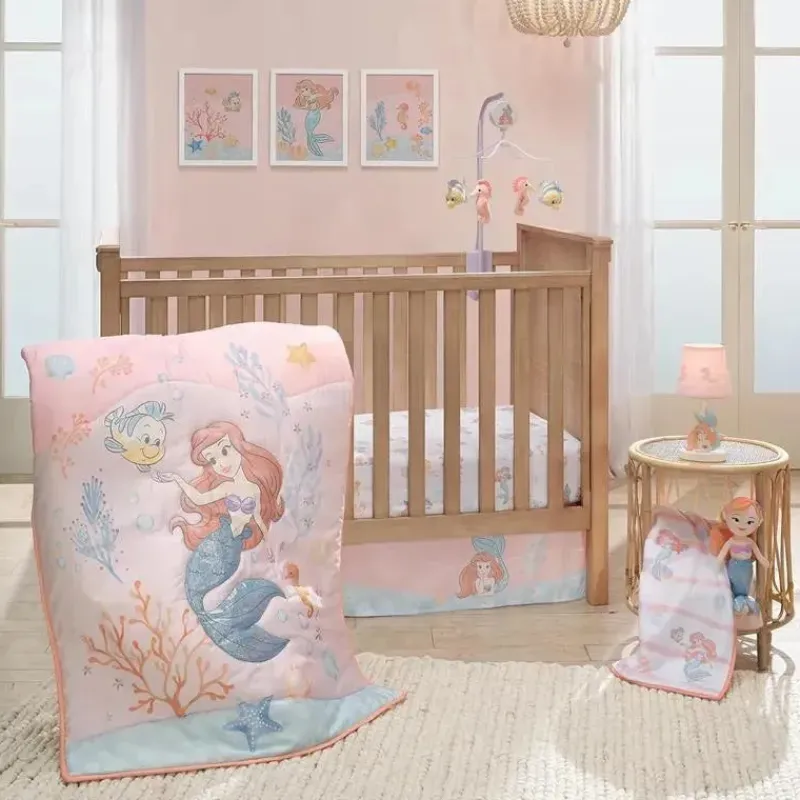Lambs u0026 Ivy Disney Princess|Lighting*Lambs & Ivy - Bedtime Originals Disney Baby The Little Mermaid Ariel Lamp with Shade & Bulb