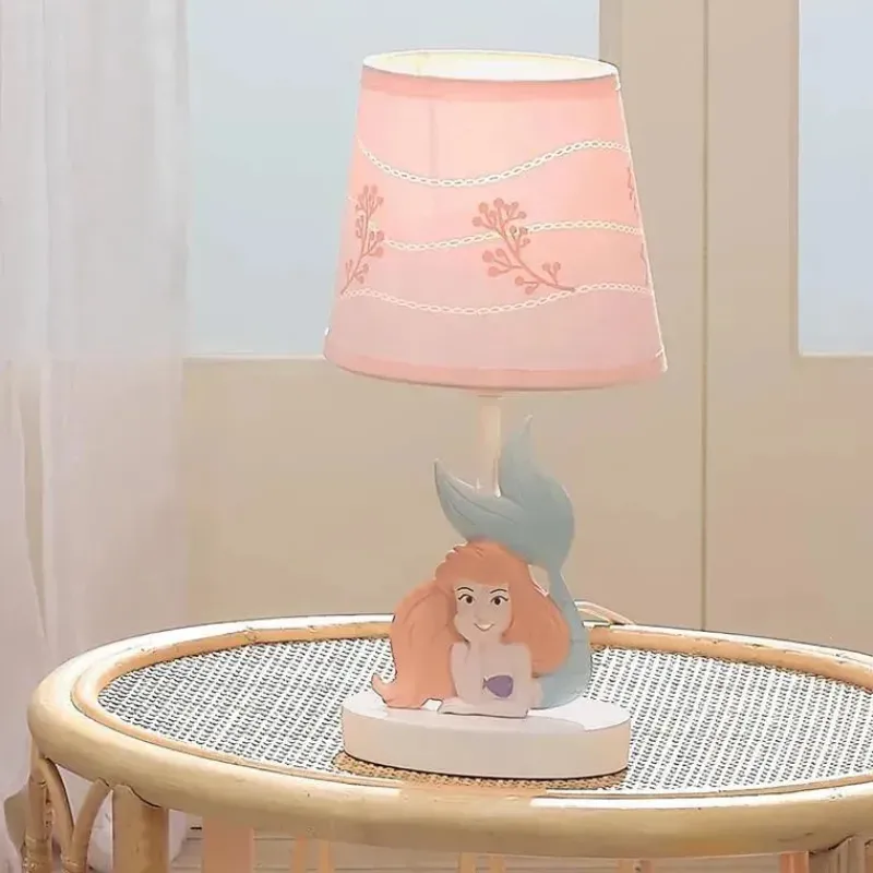 Lambs u0026 Ivy Disney Princess|Lighting*Lambs & Ivy - Bedtime Originals Disney Baby The Little Mermaid Ariel Lamp with Shade & Bulb