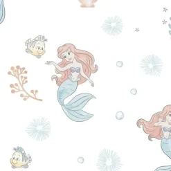 Lambs u0026 Ivy Disney Princess|Crib & Bed Sheets*Lambs & Ivy - Bedtime Originals Disney Baby The Little Mermaid White Fitted Crib Sheet, Ariel