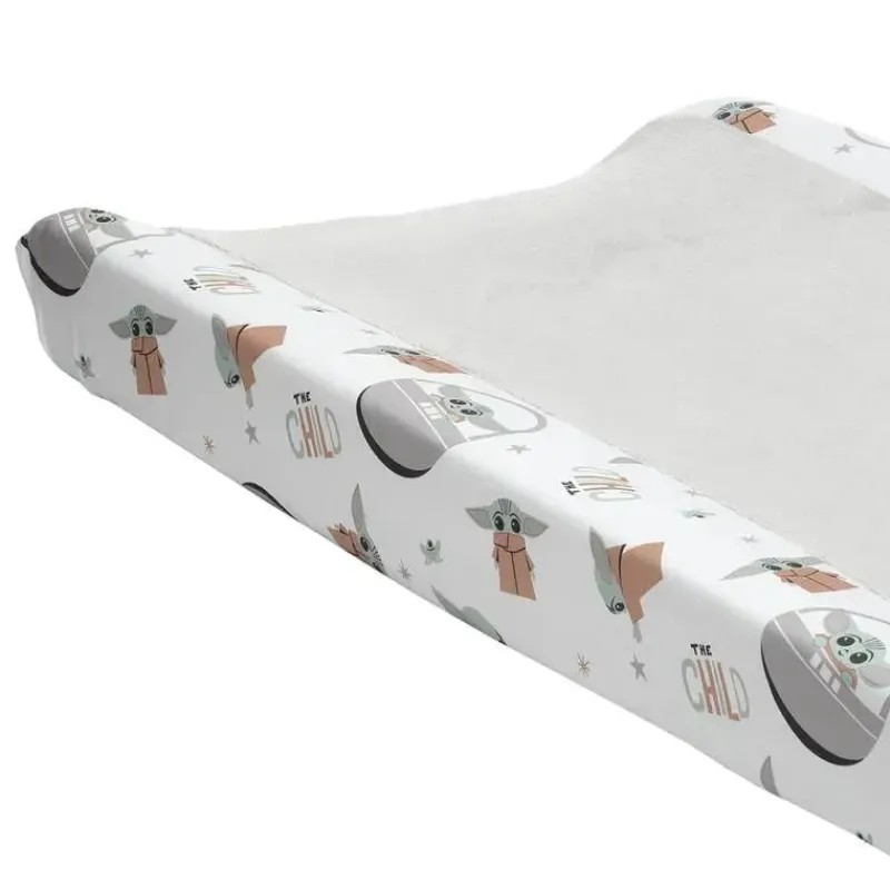 Lambs u0026 Ivy Star Wars*Lambs & Ivy - Changing Pad Cover, The Child Baby Yoda
