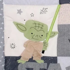 Lambs u0026 Ivy Star Wars|Bedding Sets*Lambs & Ivy - Classic 3Pk Baby Crib Bedding Set, Yoda/Darth Vader