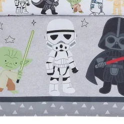 Lambs u0026 Ivy Star Wars|Bedding Sets*Lambs & Ivy - Classic 3Pk Baby Crib Bedding Set, Yoda/Darth Vader