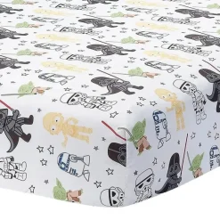 Lambs u0026 Ivy Star Wars|Bedding Sets*Lambs & Ivy - Classic 3Pk Baby Crib Bedding Set, Yoda/Darth Vader