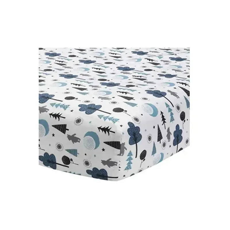 Lambs u0026 Ivy Crib & Bed Sheets*Lambs & Ivy - Disney Baby Forever Pooh White/Blue Bear Fitted Crib Sheet