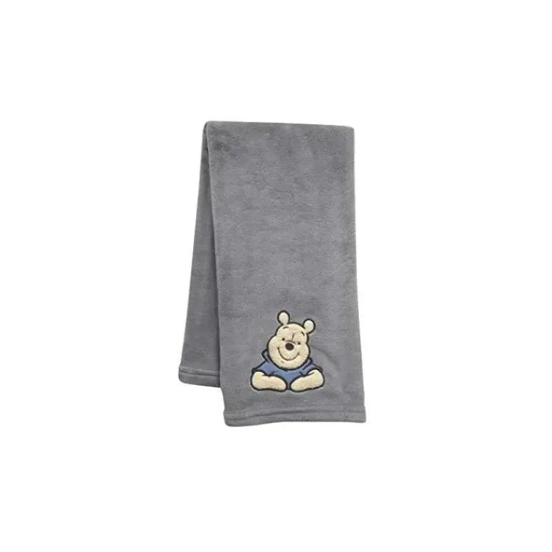 Lambs u0026 Ivy Blankets & Quilts*Lambs & Ivy - Disney Forever Pooh Baby Gray Blanket