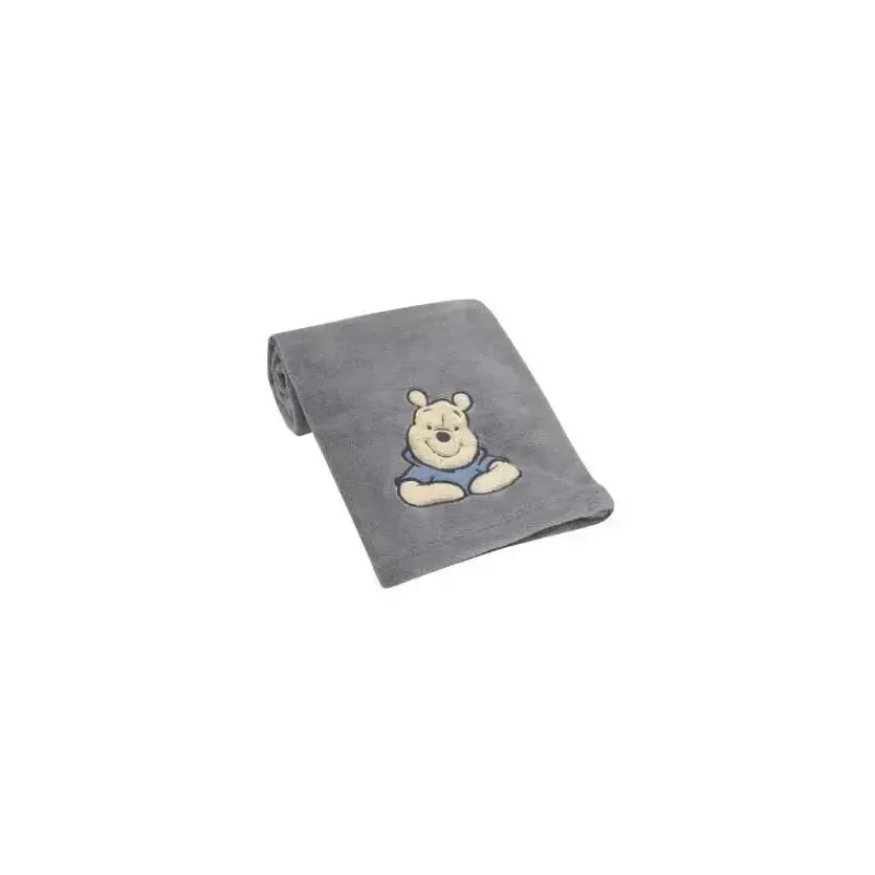 Lambs u0026 Ivy Blankets & Quilts*Lambs & Ivy - Disney Forever Pooh Baby Gray Blanket