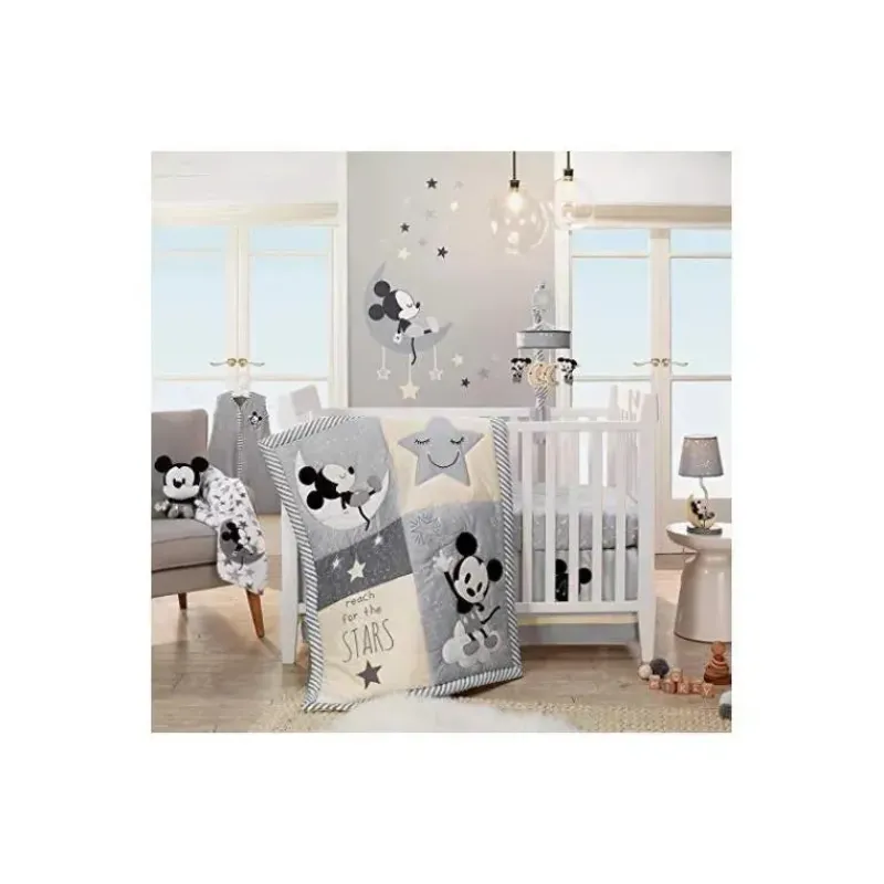 Lambs u0026 Ivy Mickey & Minnie|Plush & Stuffed Animals*Lambs & Ivy - Disney Mickey Baby Star Nite Plush