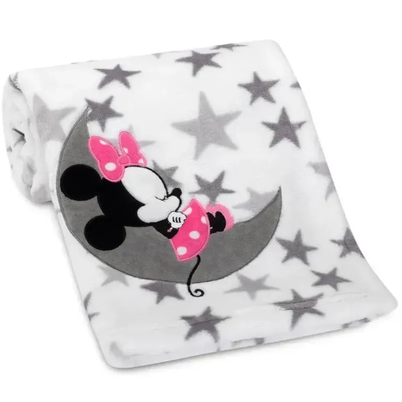 Lambs u0026 Ivy Mickey & Minnie|Blankets & Quilts*Lambs & Ivy - Disney Minnie Baby Star Nite Blanket