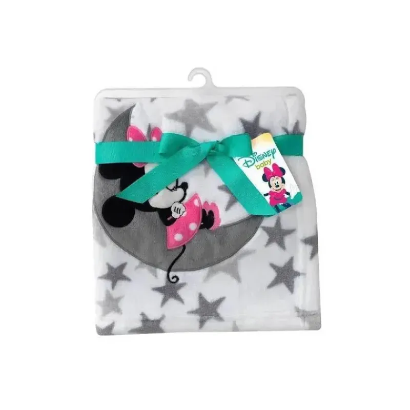 Lambs u0026 Ivy Mickey & Minnie|Blankets & Quilts*Lambs & Ivy - Disney Minnie Baby Star Nite Blanket