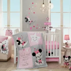 Lambs u0026 Ivy Mickey & Minnie|Blankets & Quilts*Lambs & Ivy - Disney Minnie Baby Star Nite Blanket