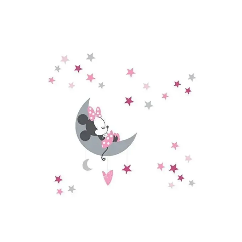 Lambs u0026 Ivy Mickey & Minnie|Wallpaper & Wall Art*Lambs & Ivy - Disney Minnie Baby Star Nite Applique