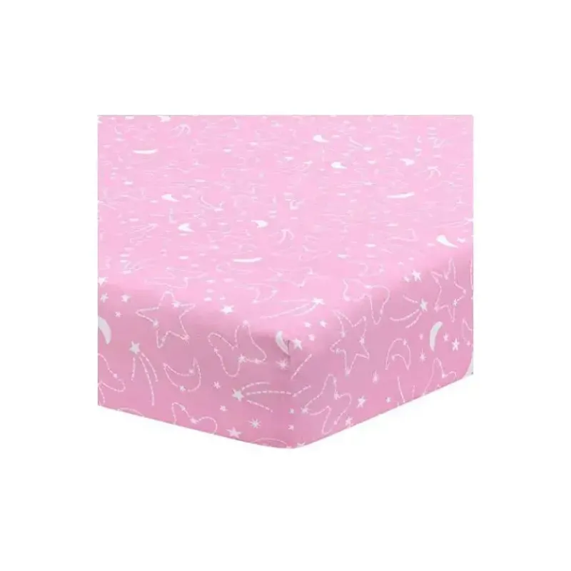 Lambs u0026 Ivy Mickey & Minnie|Crib & Bed Sheets*Lambs & Ivy - Disney Minnie Baby Star Sheet for Crib
