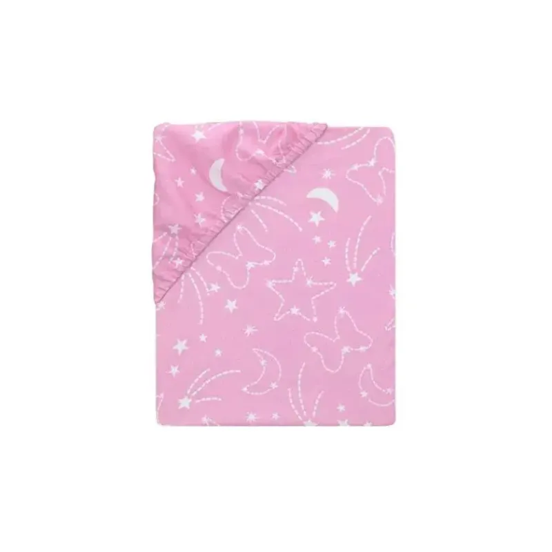 Lambs u0026 Ivy Mickey & Minnie|Crib & Bed Sheets*Lambs & Ivy - Disney Minnie Baby Star Sheet for Crib