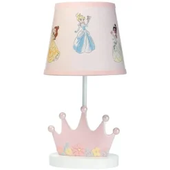 Lambs u0026 Ivy Disney Princess|Lighting*Lambs & Ivy - Disney Princesses Lamp With Shade & Bulb