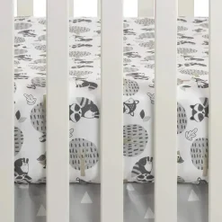 Lambs u0026 Ivy Crib & Bed Sheets*Lambs & Ivy - Fitted Crib Sheet, Little Rascals