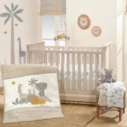 Lambs u0026 Ivy Crib & Bed Sheets*Lambs & Ivy - Jungle Adventure Sheet