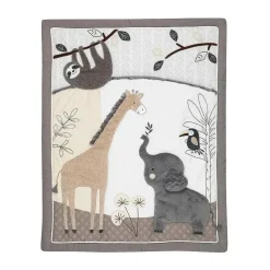 Lambs u0026 Ivy Bedding Sets*Lambs & Ivy - Jungle Animals 4Pc Baby Bedding Set