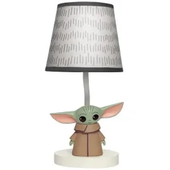 Lambs u0026 Ivy Star Wars*Lambs & Ivy - Lamp With Shade & Bulb, The Child Baby Yoda