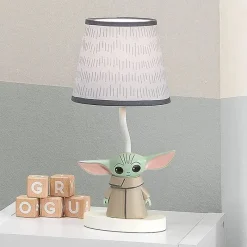Lambs u0026 Ivy Star Wars*Lambs & Ivy - Lamp With Shade & Bulb, The Child Baby Yoda
