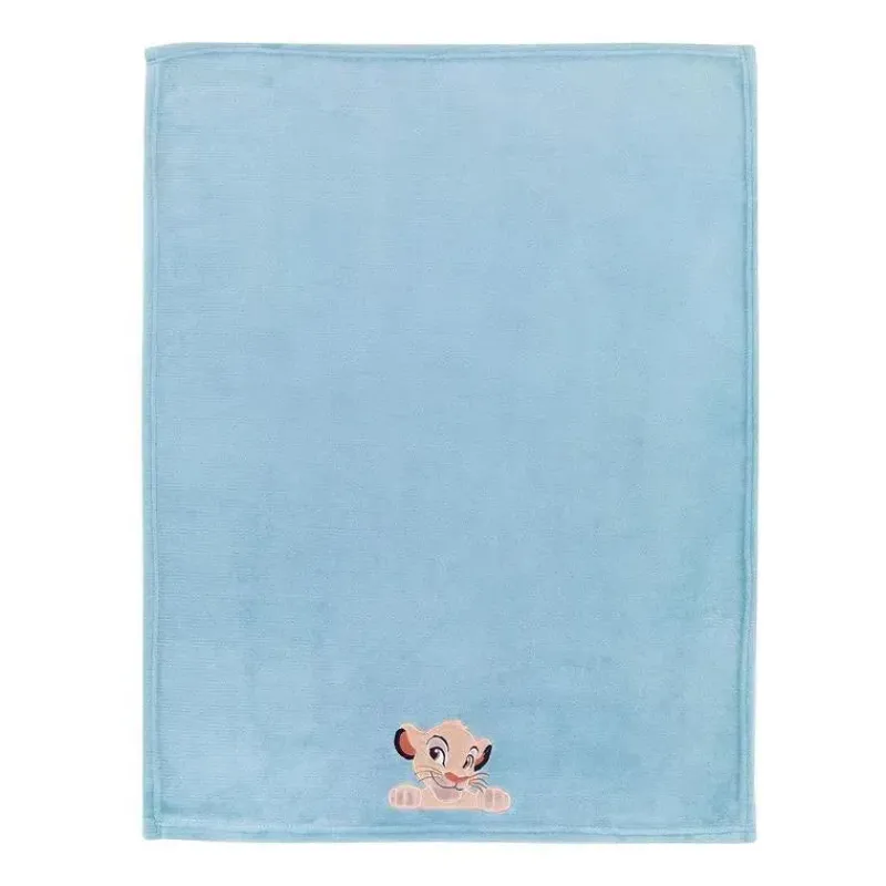 Lambs u0026 Ivy Blankets & Quilts*Lambs & Ivy - Lion King Adventure Baby Blanket, Blue