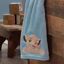 Lambs u0026 Ivy Blankets & Quilts*Lambs & Ivy - Lion King Adventure Baby Blanket, Blue